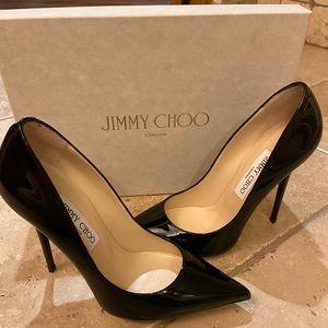 Brand New Jimmy Choo Anouk Pump - Black Patent